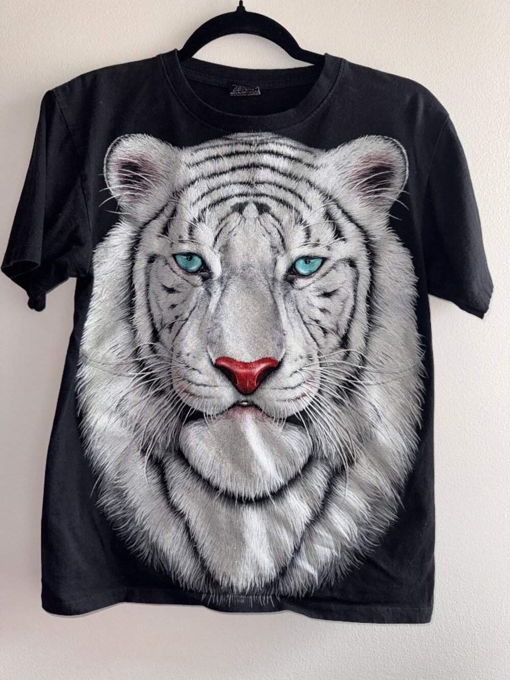 Glitter White Tiger T-Shirt (S)